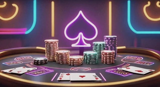 Panel ajakan teman dengan gaya neon